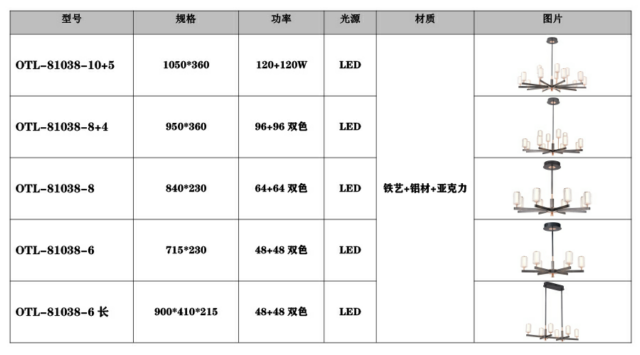 簡(jiǎn)約客廳吊燈